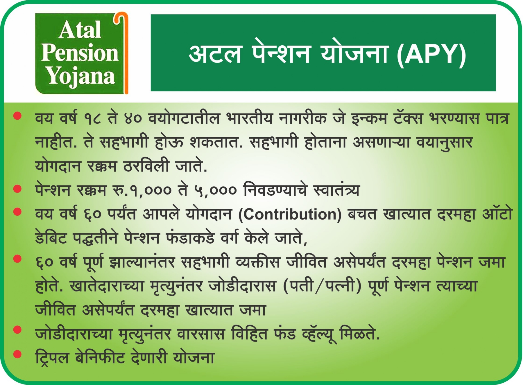 Atal Pension Yojana 